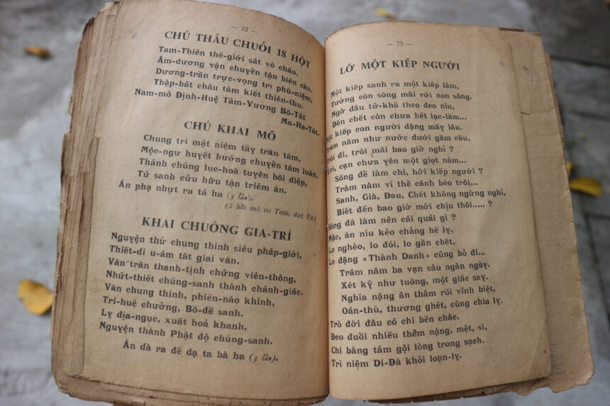 Khuyến tu qua bài thơ “Lỡ một kiếp người”