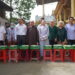 Chùa Bửu Long trao quà cho các hộ dân có hoàn cảnh khó khăn